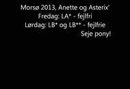 |Anette&Asterix| Morsø 13 - LB/LA